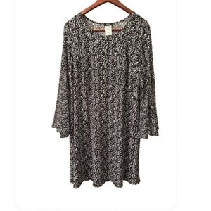 MSK Size 2X Dress Great Sleeves Made in USA Moms Day‎